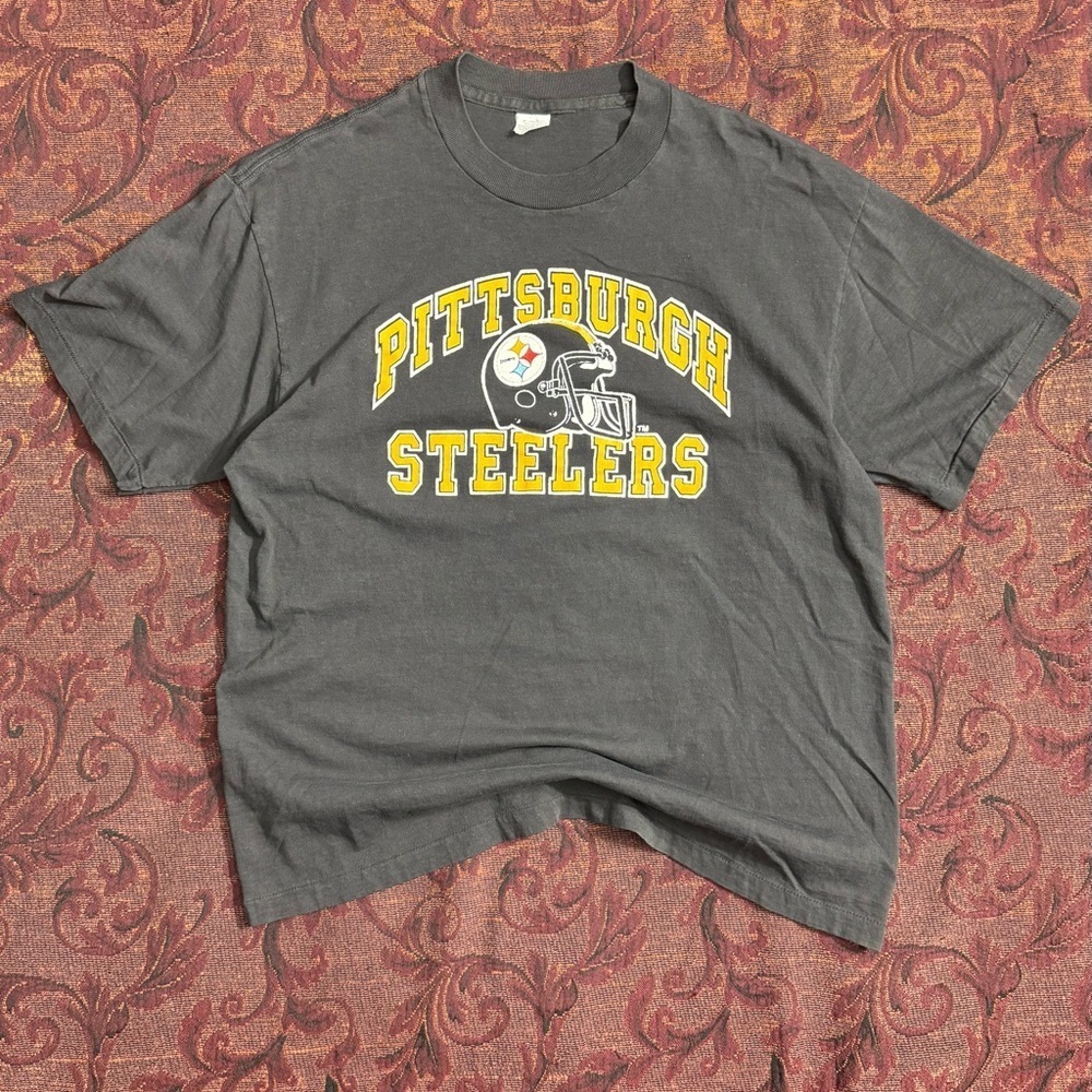 80s/90s Pittsburg Steelers Single Stitch Tee